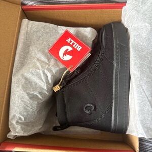 Billy Black High-Top Sneakers